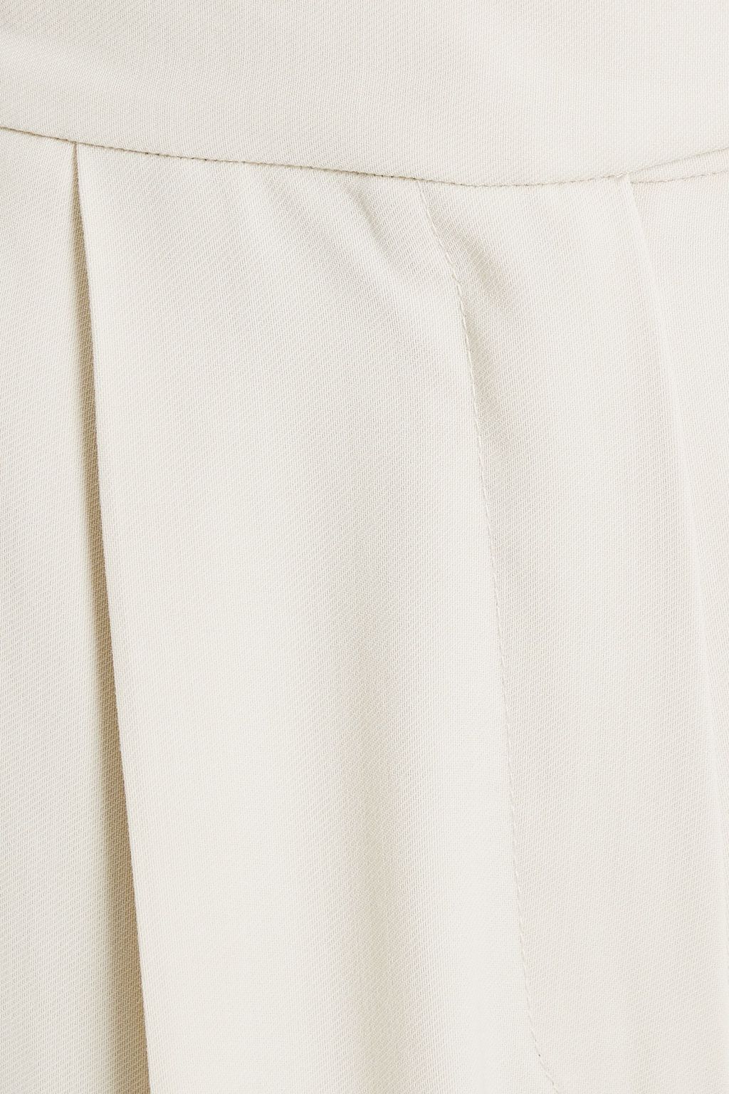 BRUNELLO CUCINELLI Pleated twill wide-leg pants