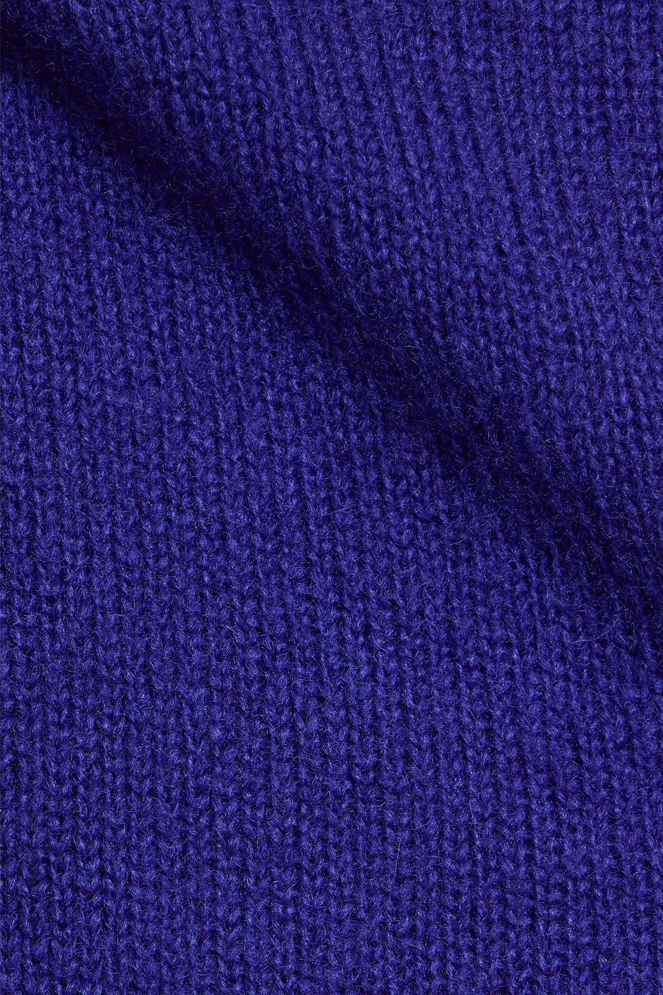Lapointe Cutout Cashmere And Silk-blend Turtleneck Sweater In Indigo