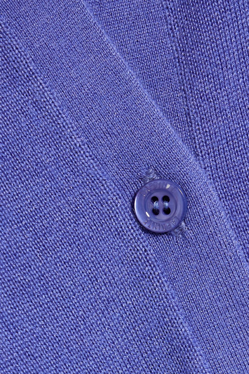 LAPOINTE Asymmetric wool, silk and cashmere-blend cardigan