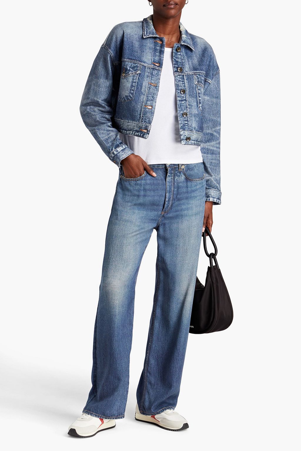 RAG & BONE جاكيت قصير «ميرامار» من الجينز