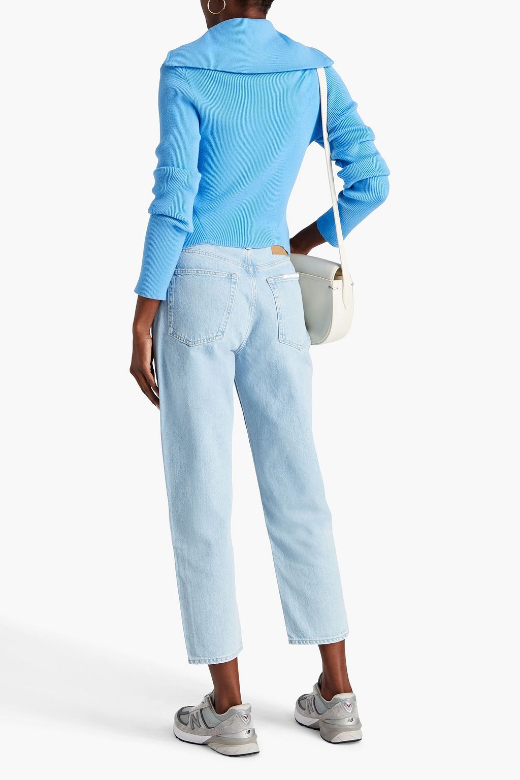 RAG & BONE Alissa cropped high-rise tapered jeans