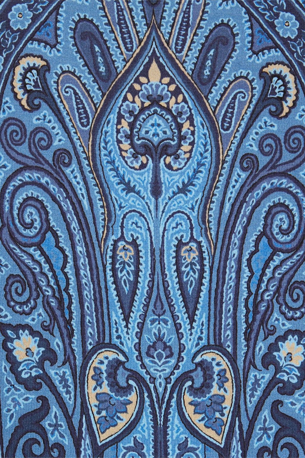 ETRO Printed cotton-jersey T-shirt