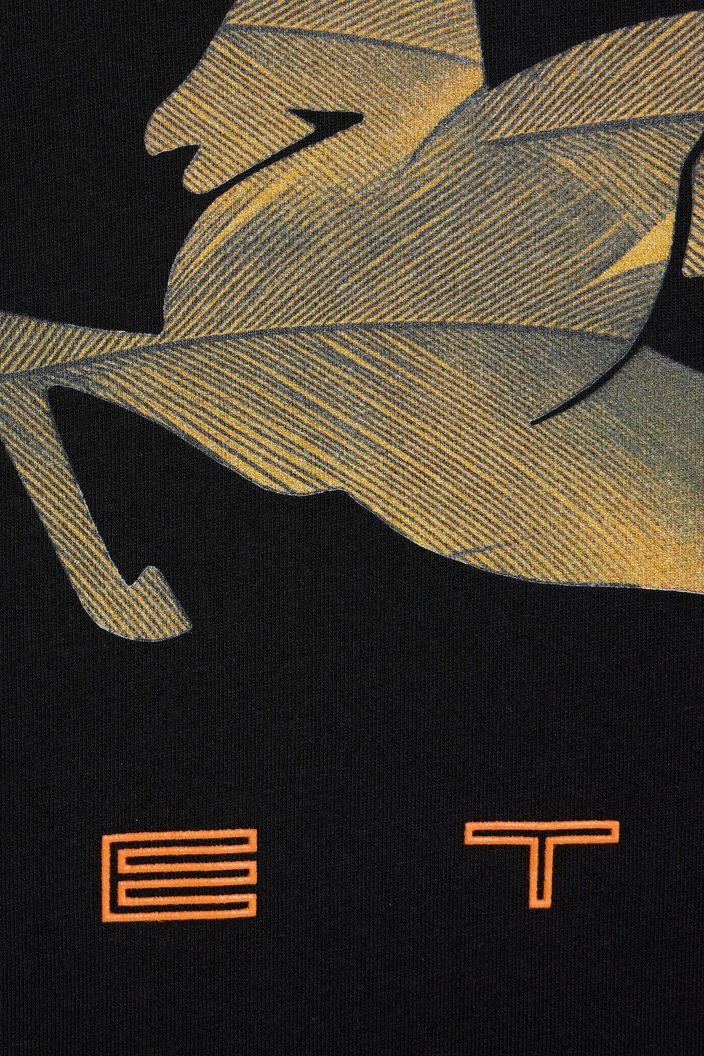ETRO Printed cotton-jersey T-shirt