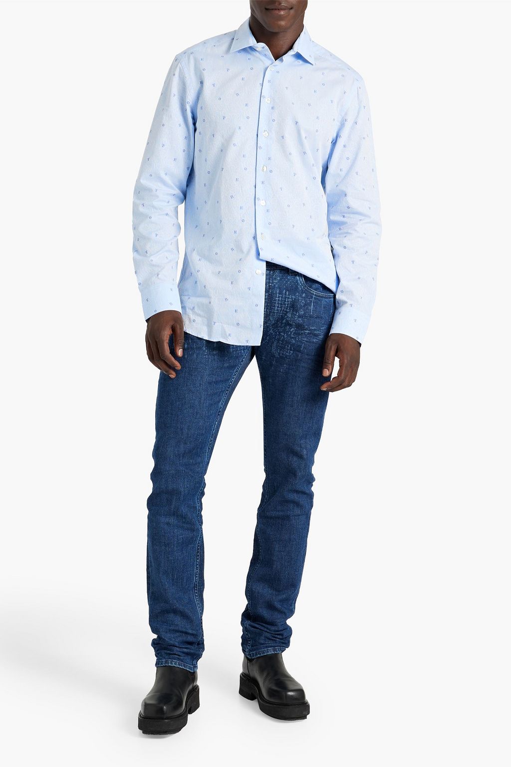 ETRO Printed cotton shirt