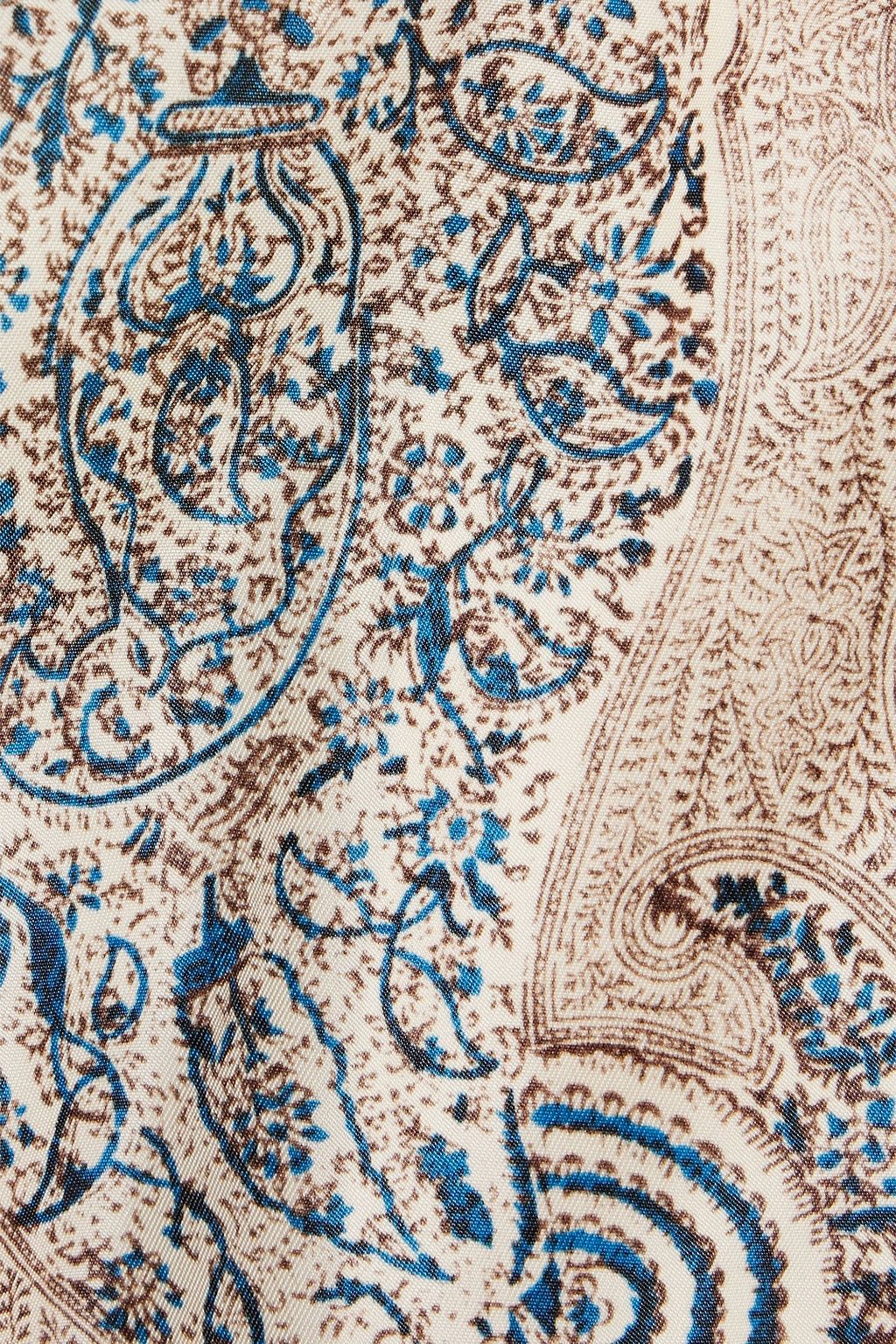ETRO Printed shell bomber jacket