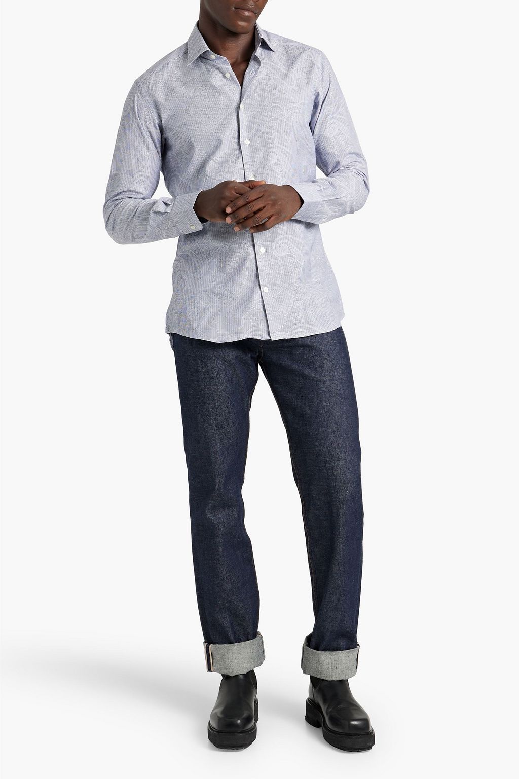 ETRO Printed cotton shirt