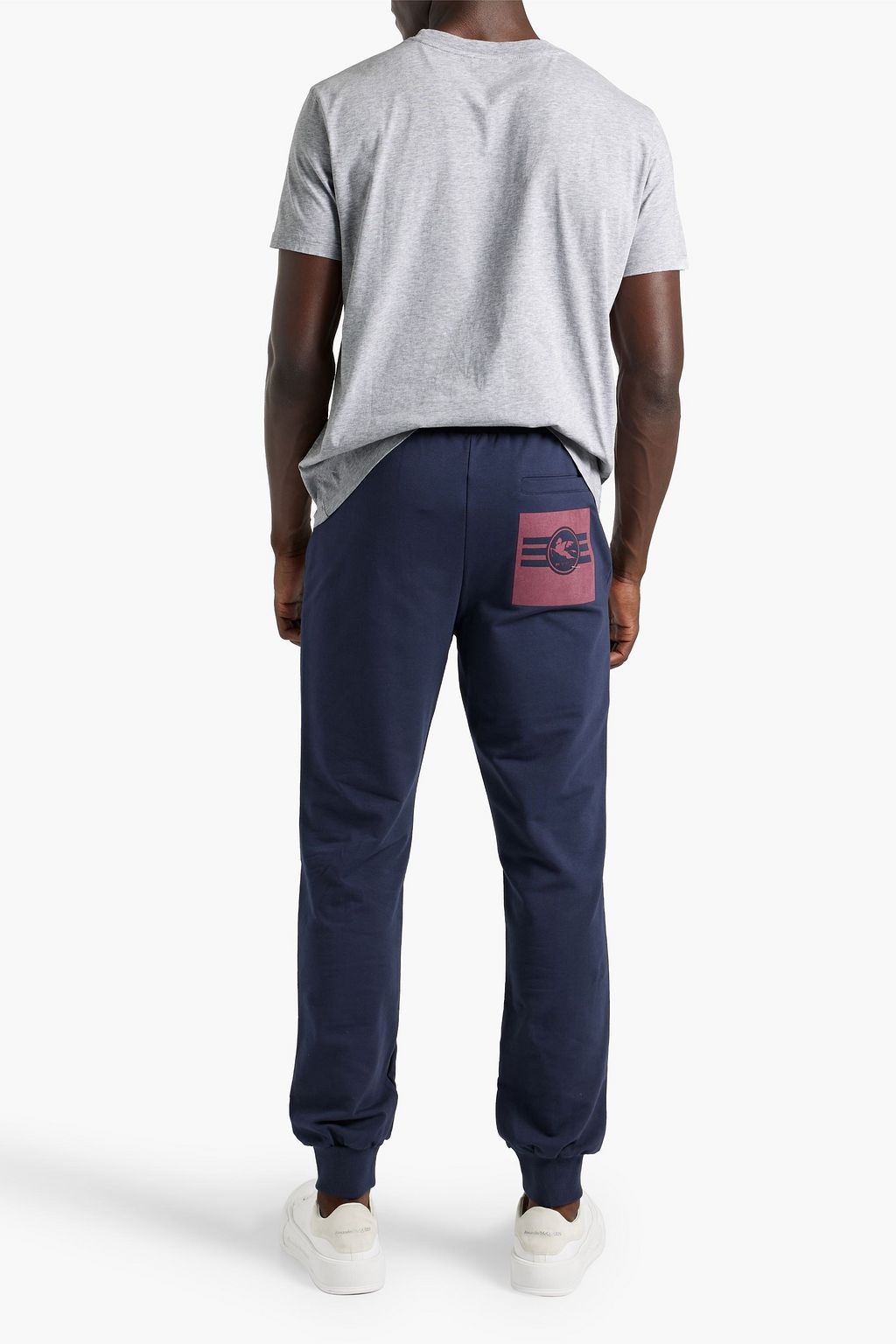 ETRO Flocked cotton-jersey T-shirt