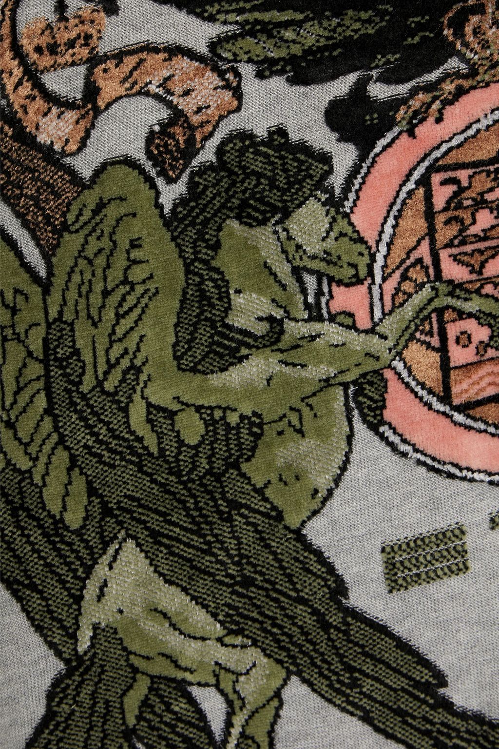 ETRO Flocked cotton-jersey T-shirt