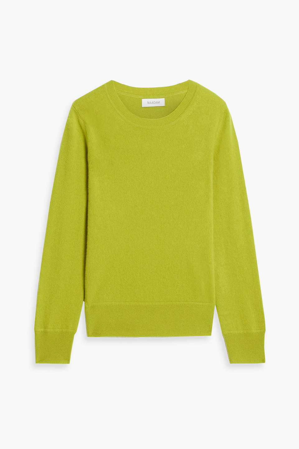 Naadam Cashmere Sweater In Lime Green ModeSens