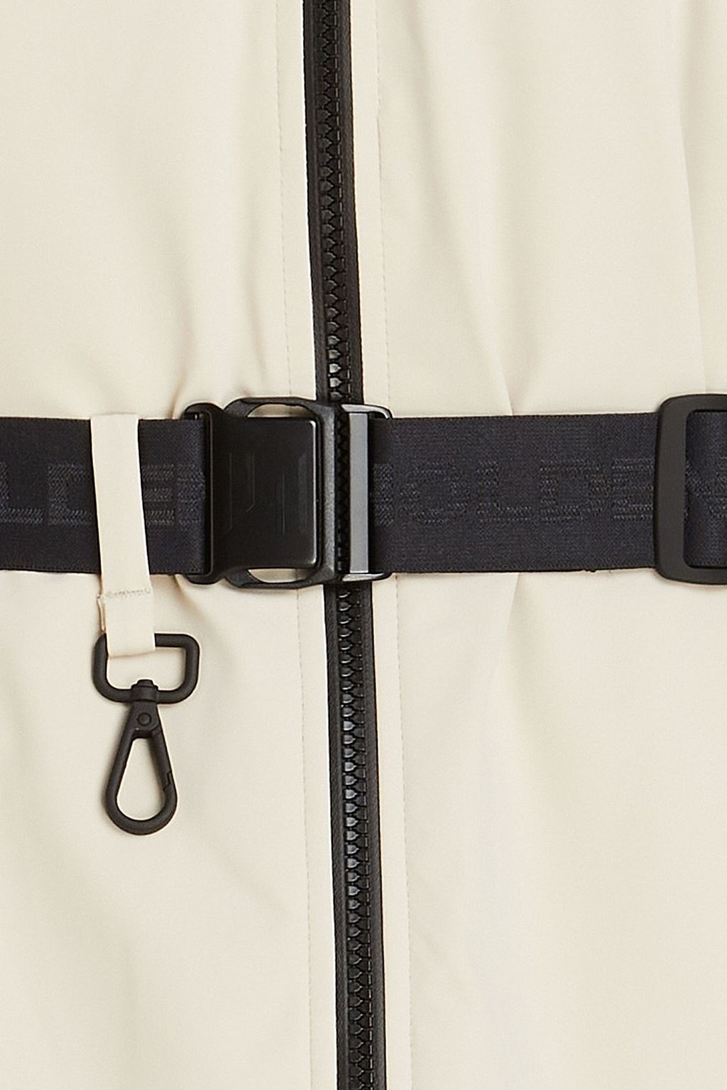 HOLDEN Belted hooded ski jacket