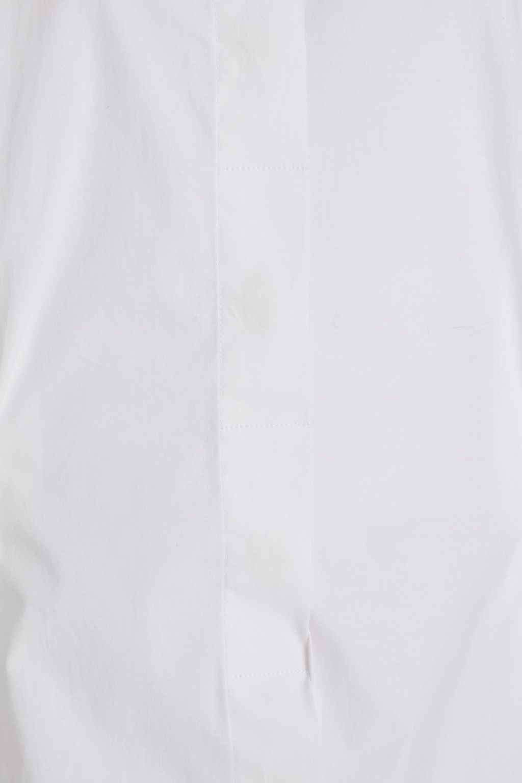 ACNE STUDIOS Sanja pintucked stretch-cotton poplin shirt