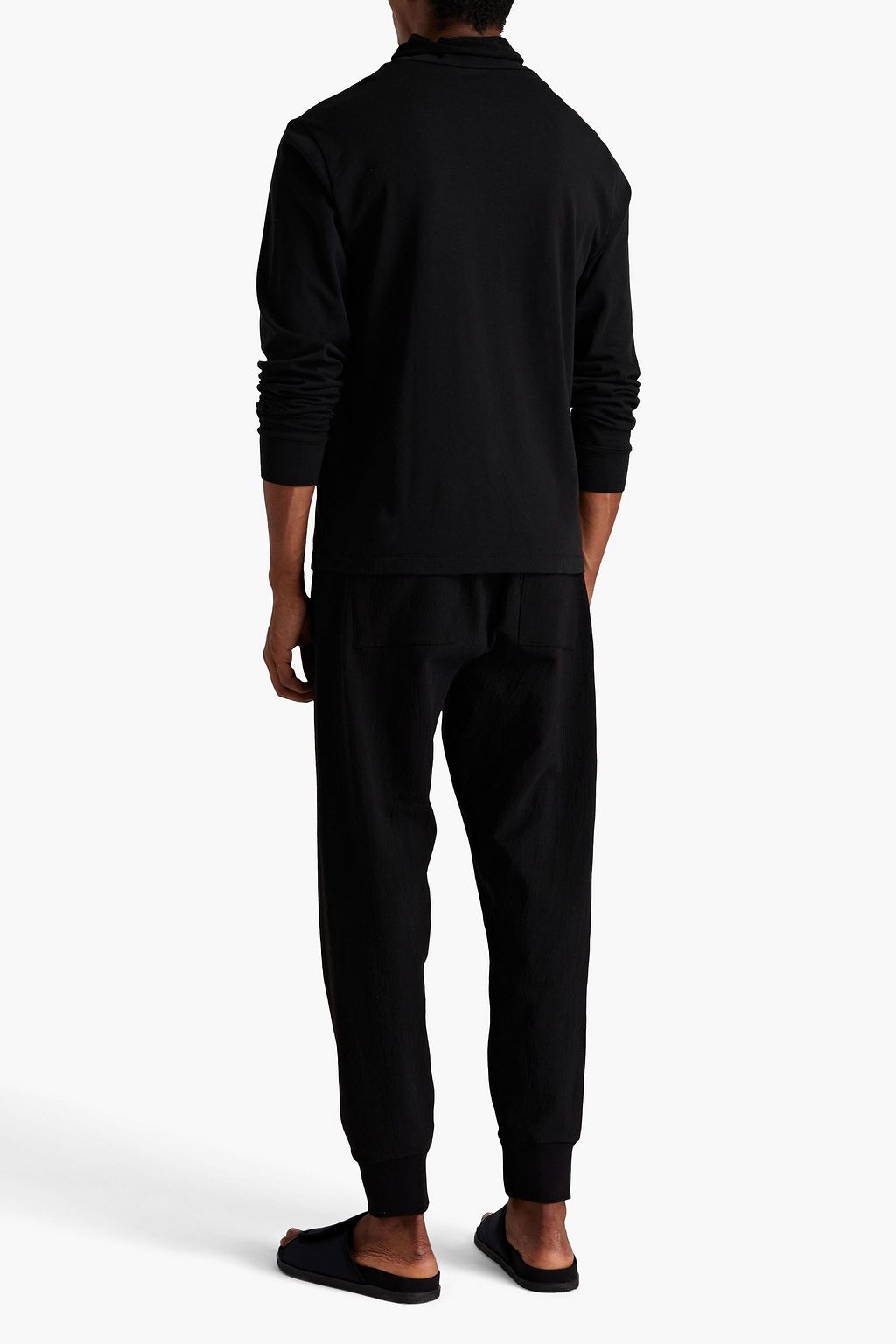 JAMES PERSE Sweatshirt aus Baumwollfrottee