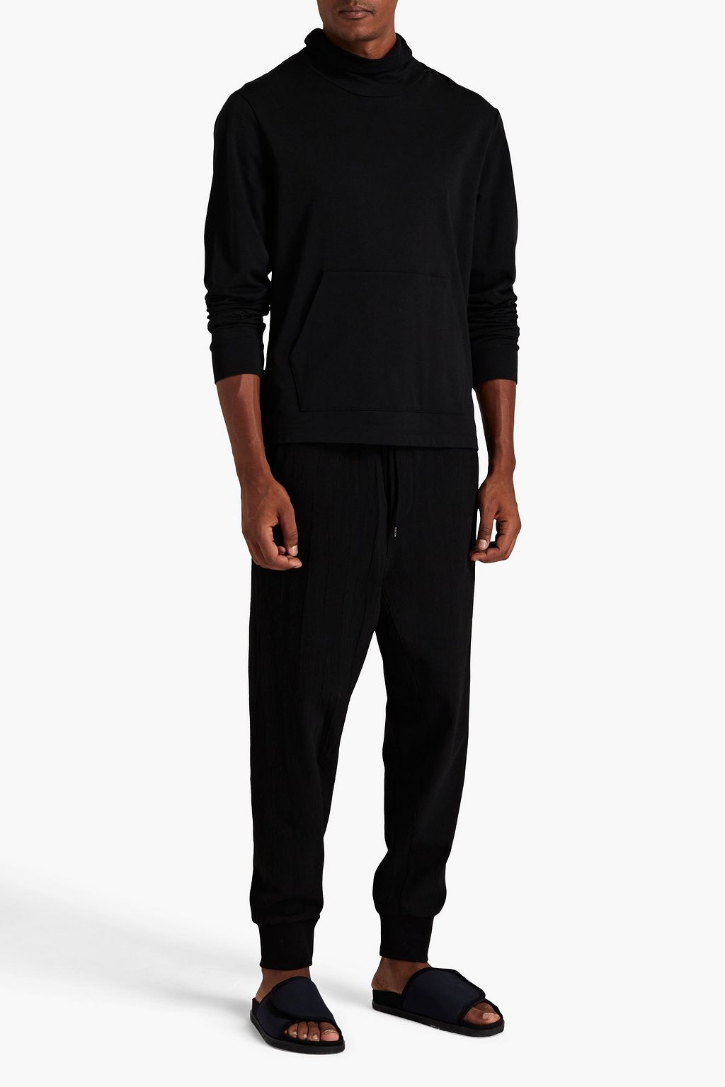 JAMES PERSE Sweatshirt aus Baumwollfrottee