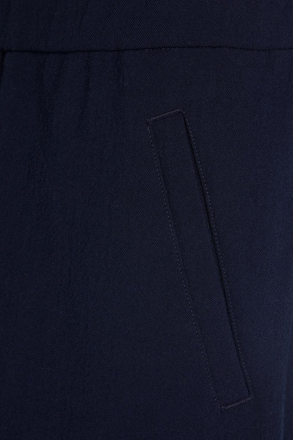 JAMES PERSE Karottenhose aus gebürstetem Twill mit Tunnelzug