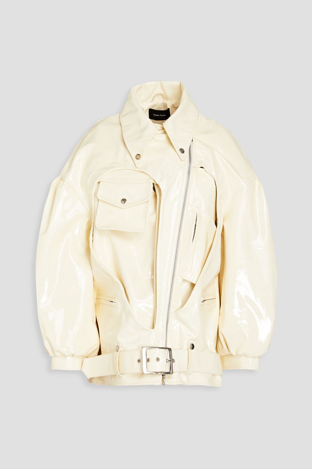 Patent biker jacket sales