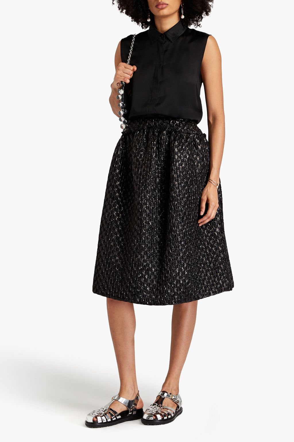 SIMONE ROCHA Cloqué skirt