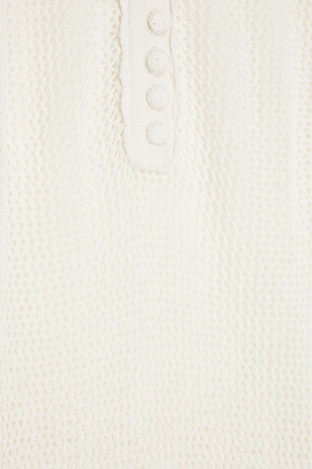 ZIMMERMANN Crocheted cotton maxi dress