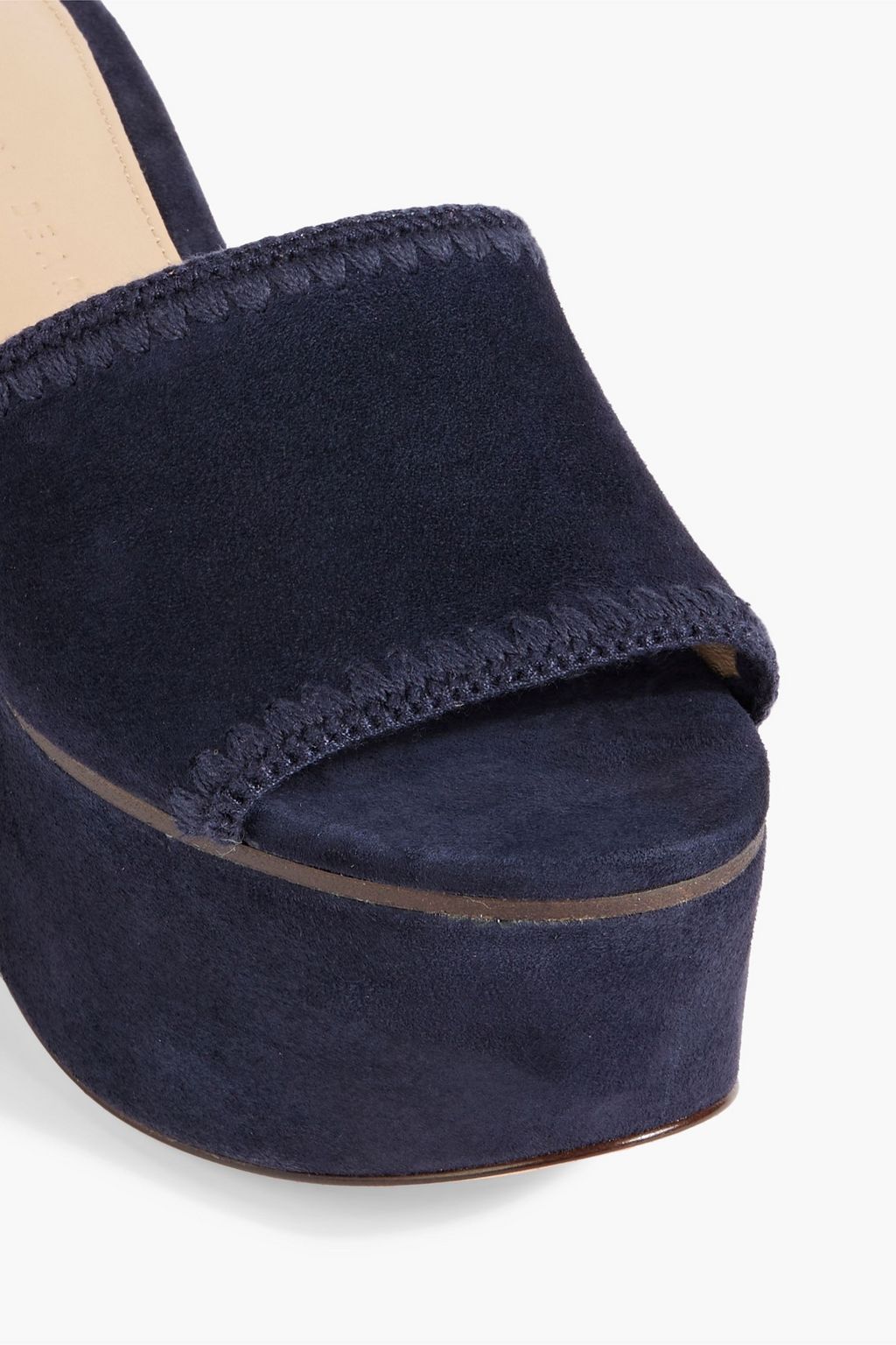 VERONICA BEARD Dessie suede platform mules