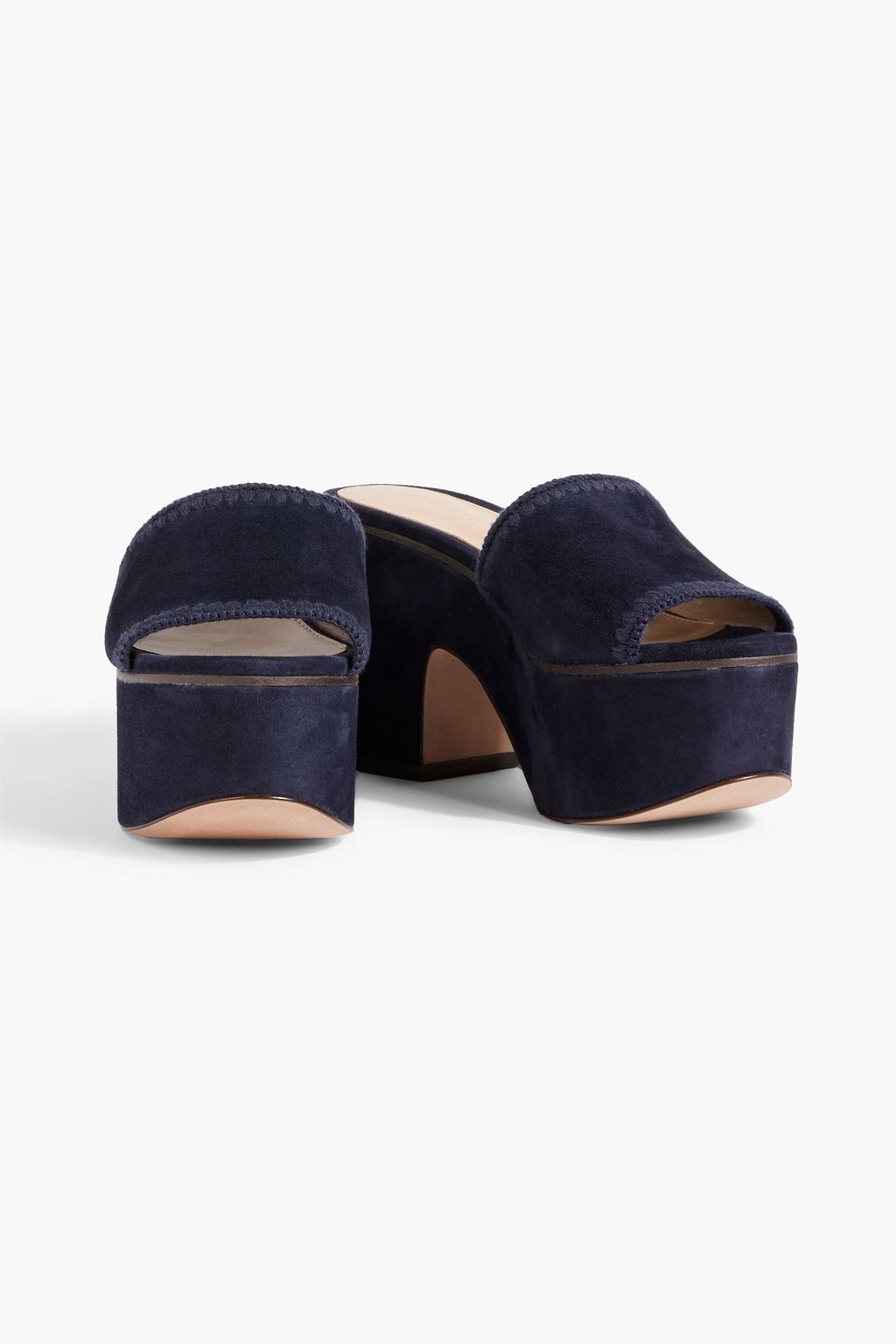 VERONICA BEARD Dessie suede platform mules