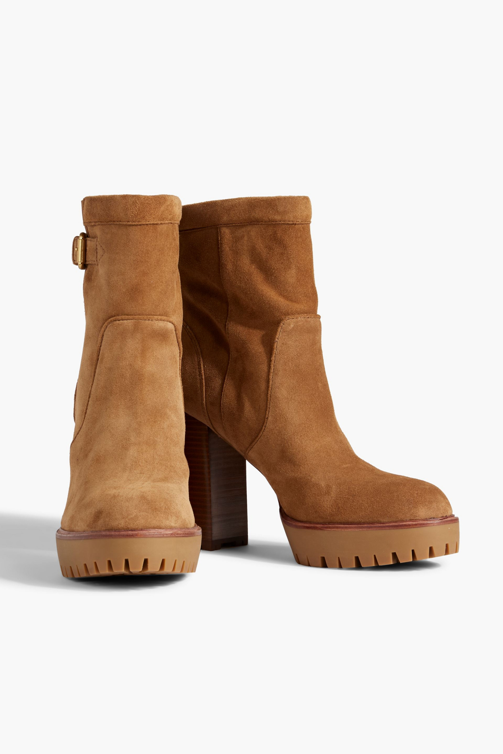 Veronica Beard Hannigan suede ankle boots