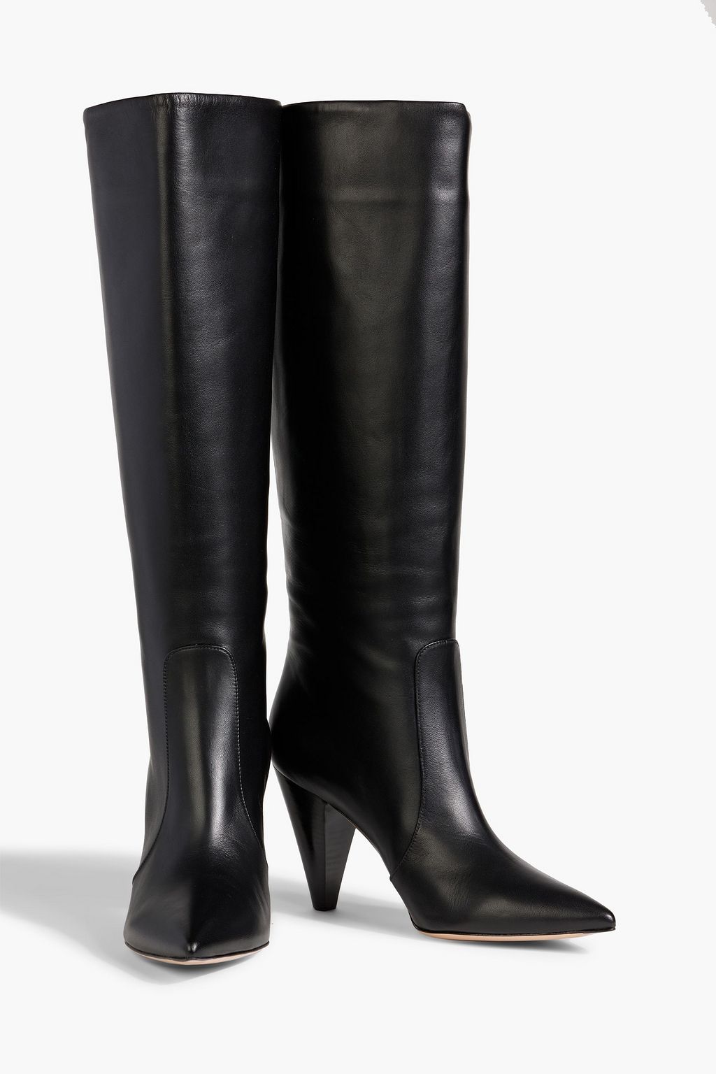 GIANVITO ROSSI レザー ロングブーツ