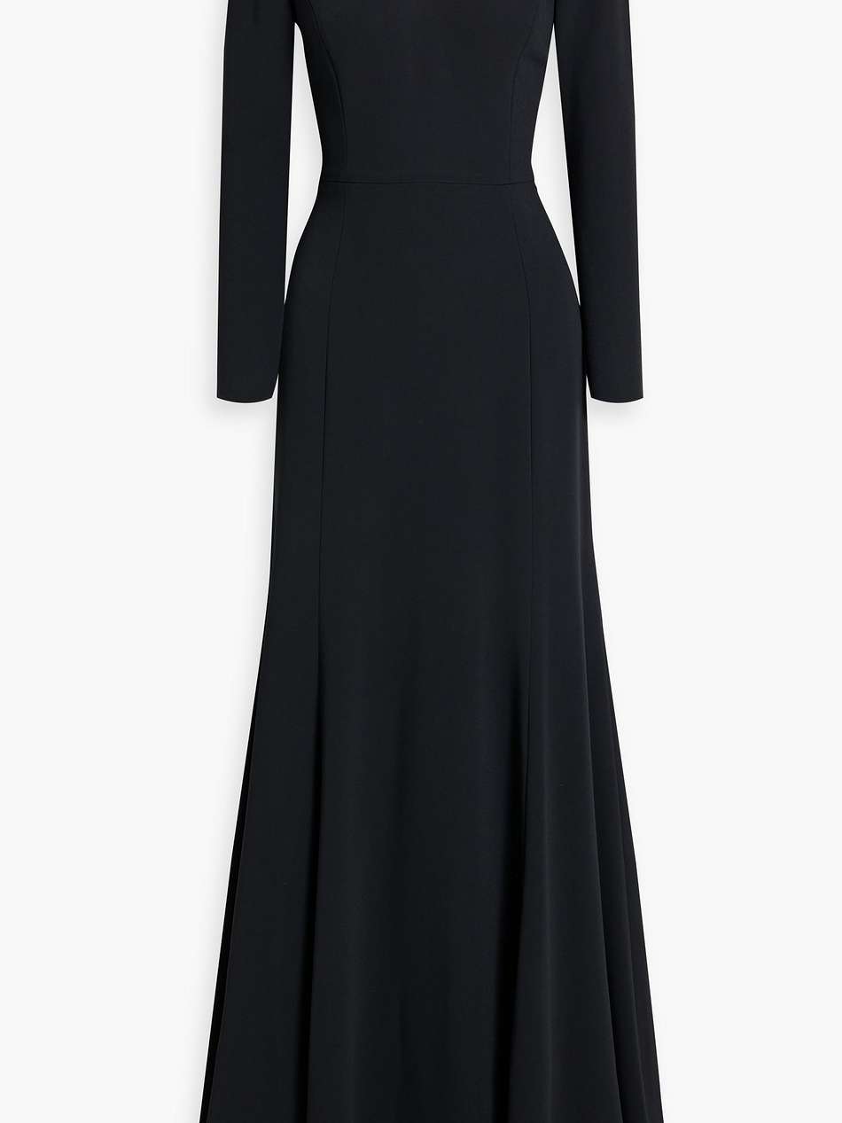 crepe gown
