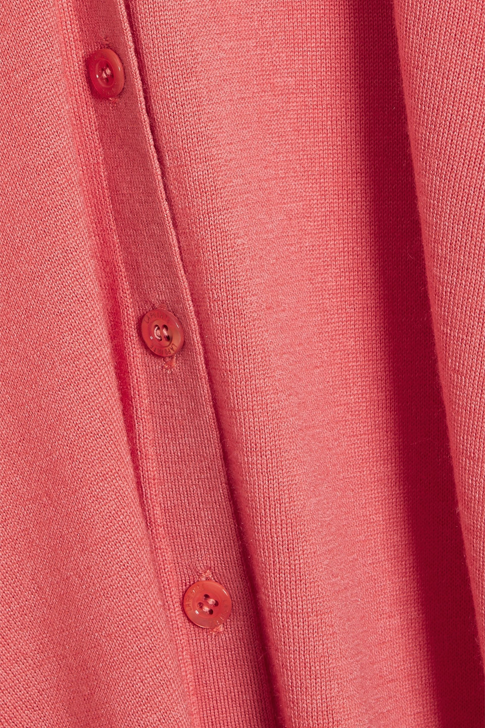 Lapointe Asymmetric Wool, Silk And Cashmere-blend Cardigan In Bubblegum