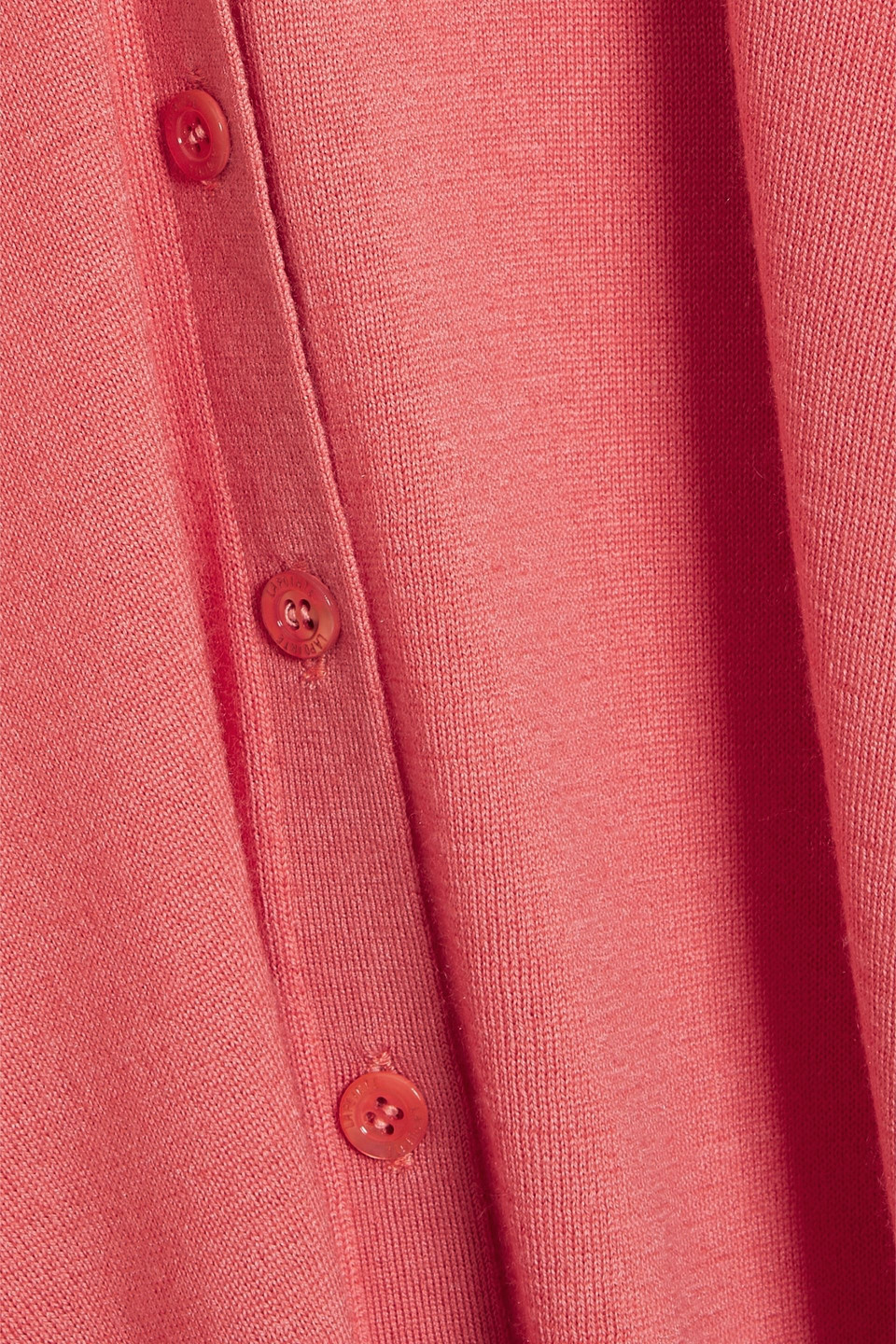 Shop Lapointe Asymmetric Wool, Silk And Cashmere-blend Cardigan In Bubblegum