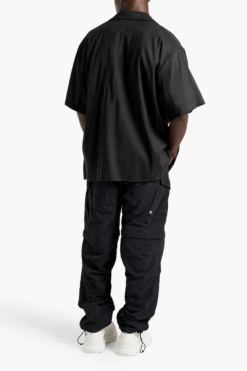 MSGM 織地 シャツ