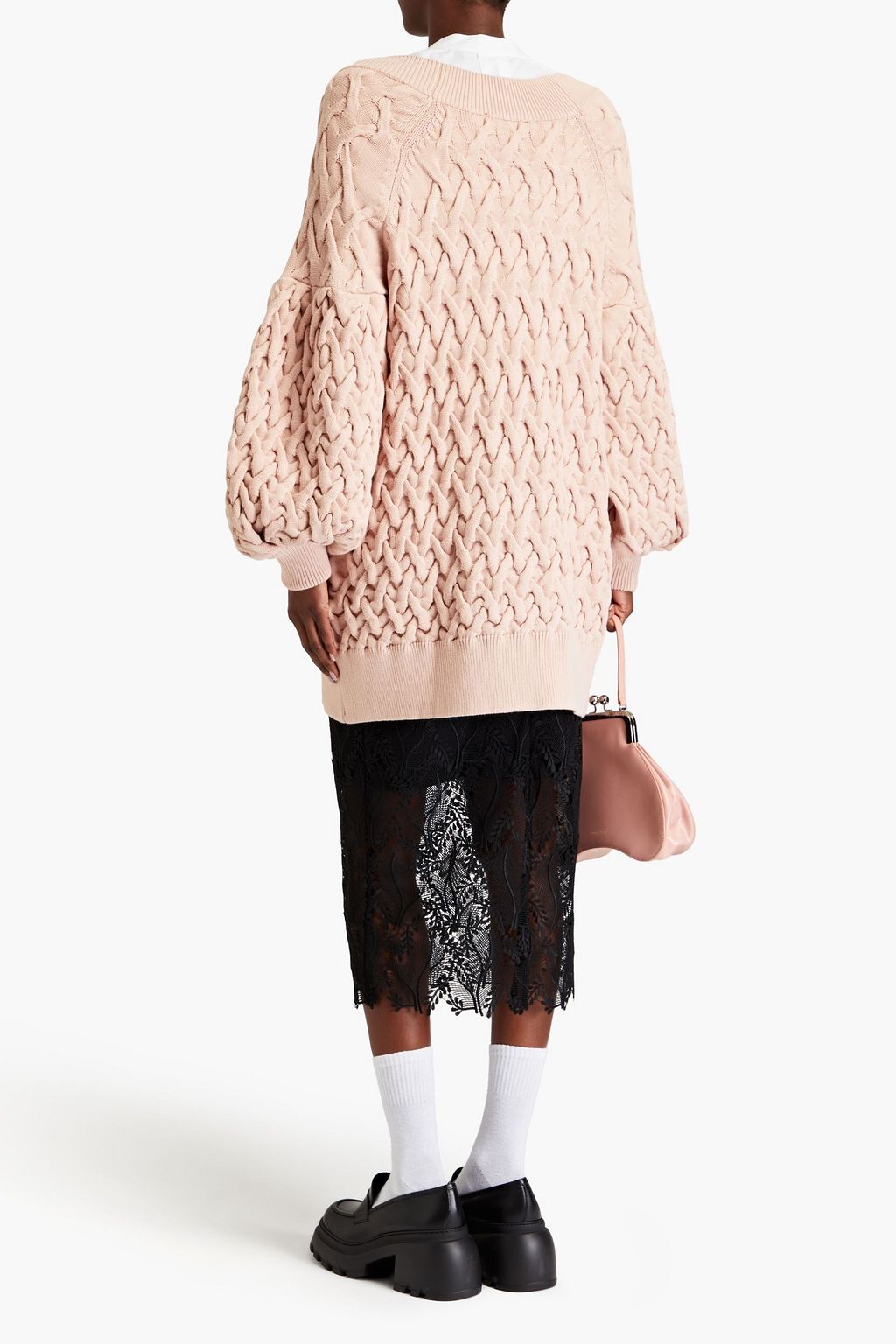 SIMONE ROCHA Cable-knit sweater
