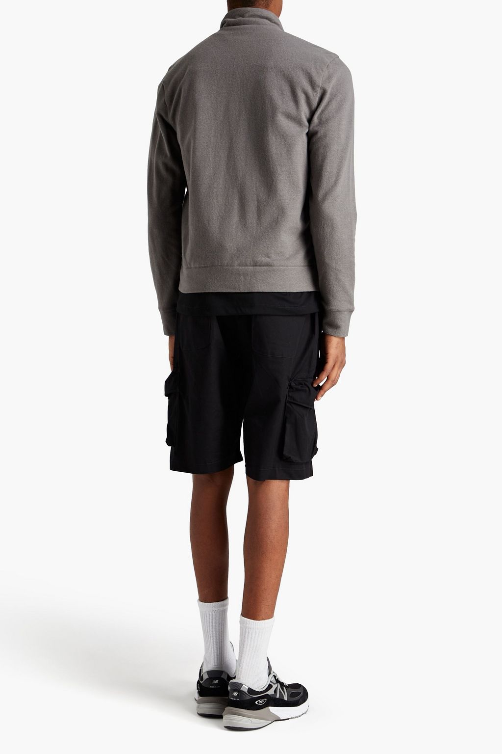 Y/OSEMITE Jacke aus gestepptem Shell mit Jersey-Einsätzen