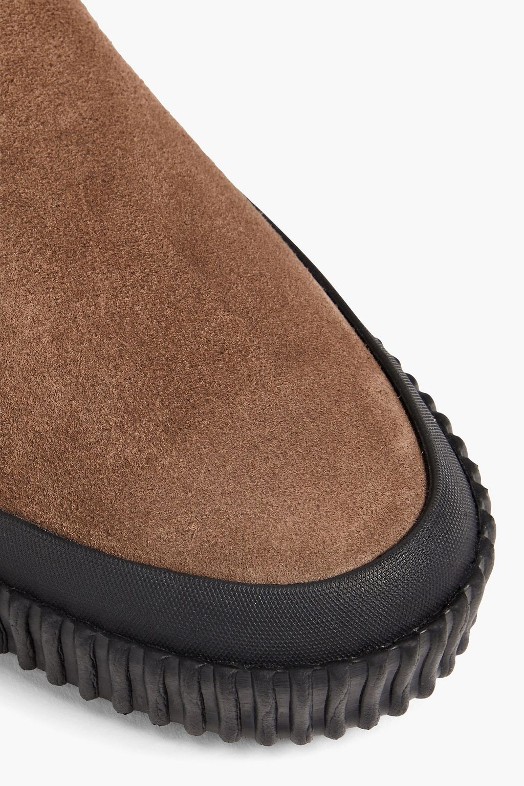 JAMES PERSE Vulcanized suede loafers