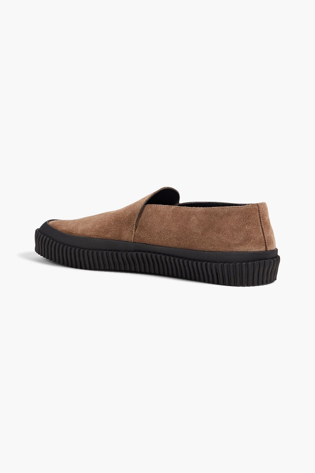 JAMES PERSE Vulcanized suede loafers