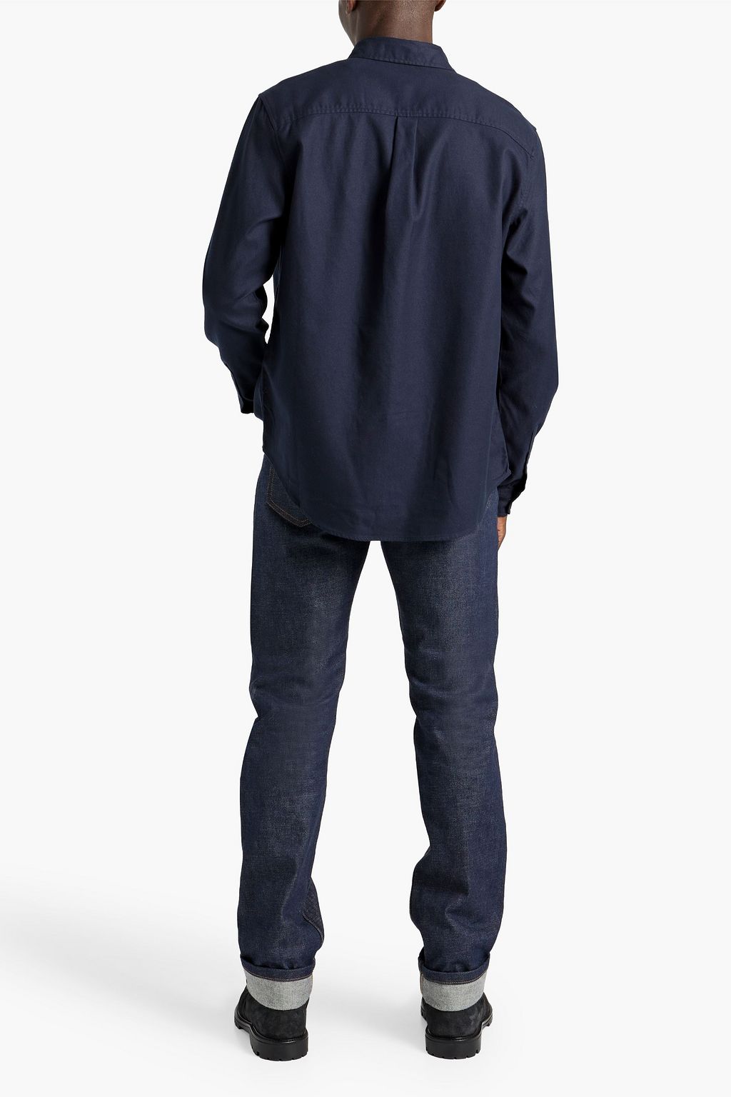 FRAME Cotton and TENCEL™-blend twill shirt