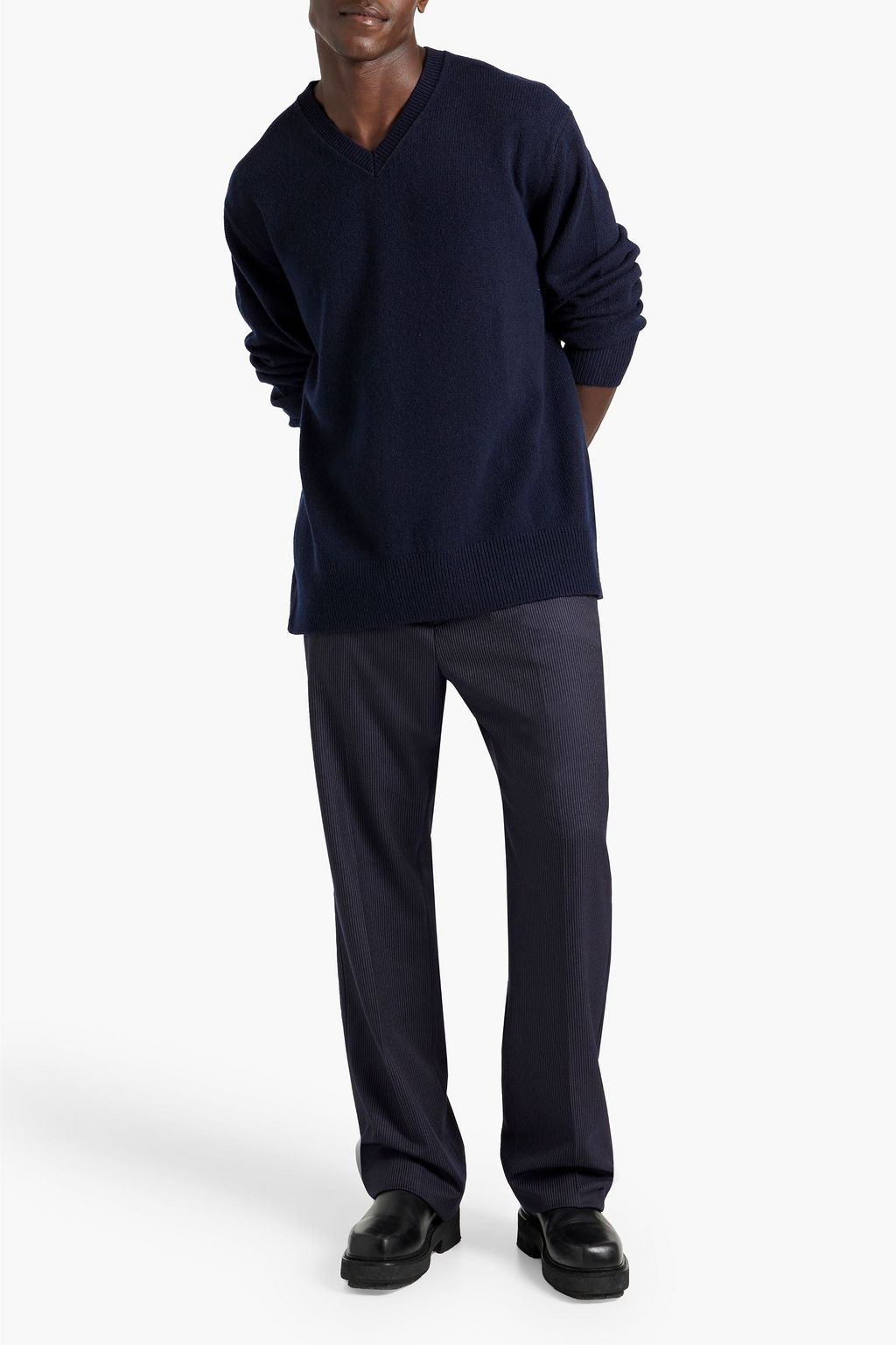 ACNE STUDIOS Wool and cashmere-blend sweater