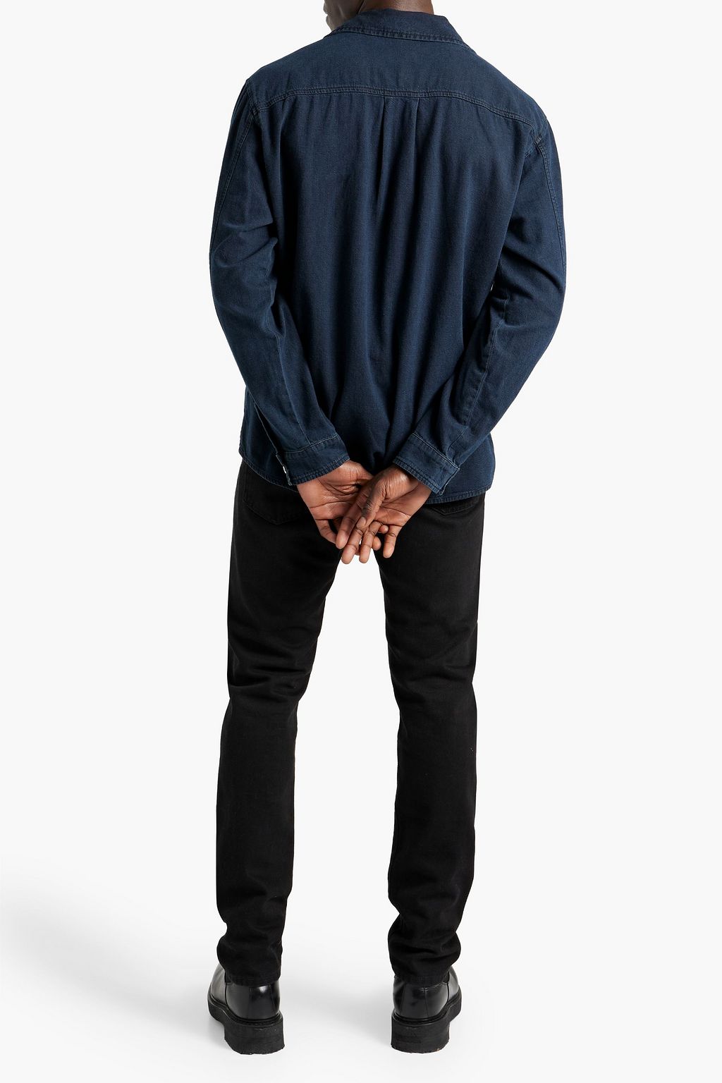 FRAME Unison faded denim shirt