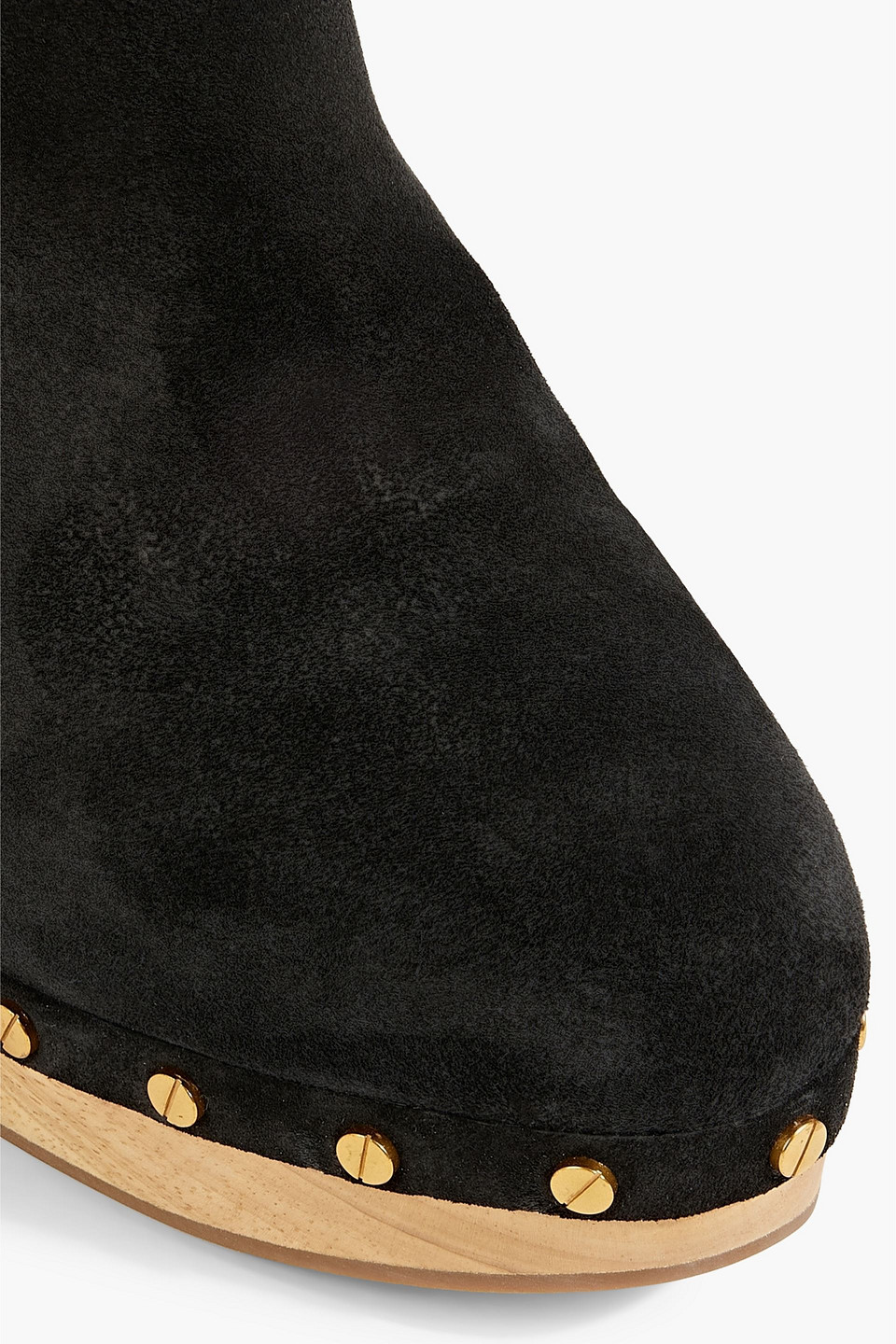 Veronica Beard Daxi Suede Platform Boots In Black