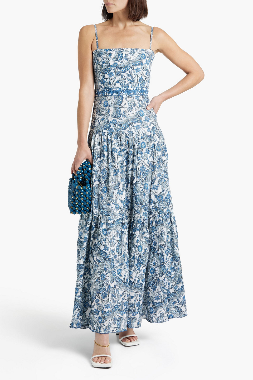 knee length dresses for ladies Cinéfila Memoria Mazi Dress – AGUA by Agua Bendita International main image 0