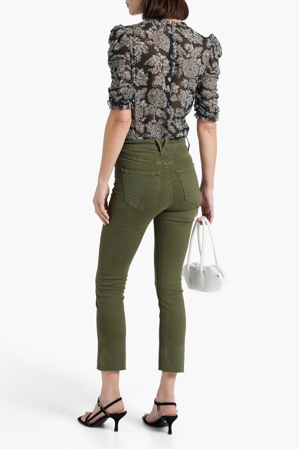 VERONICA BEARD Carly high-rise skinny jeans