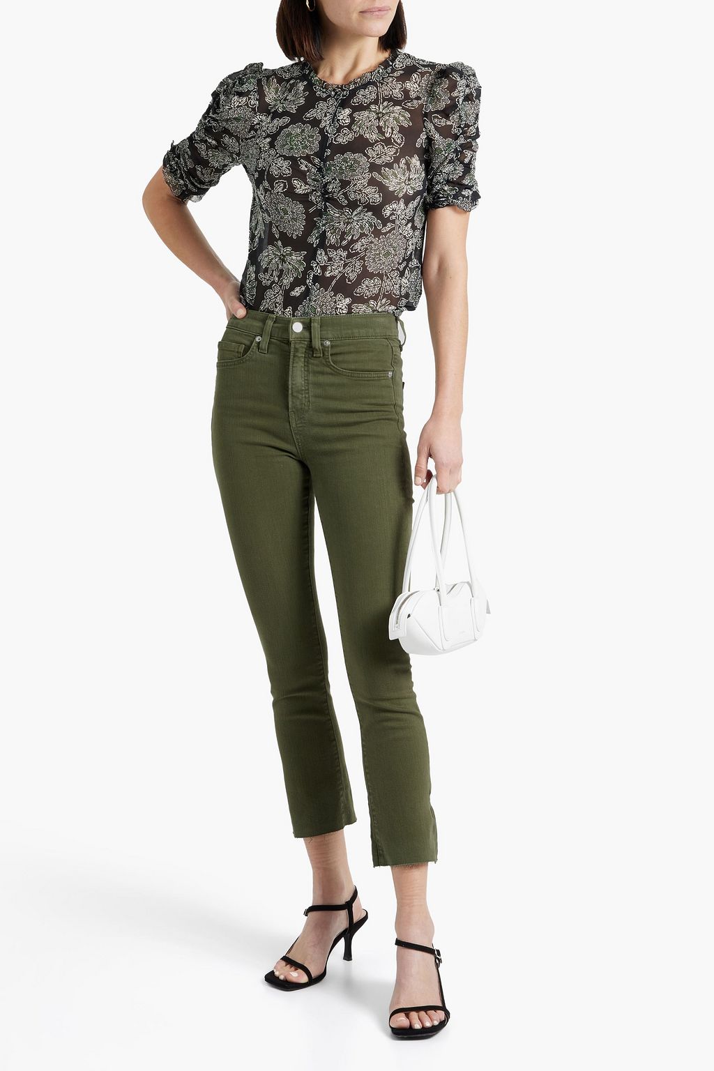 VERONICA BEARD Carly high-rise skinny jeans