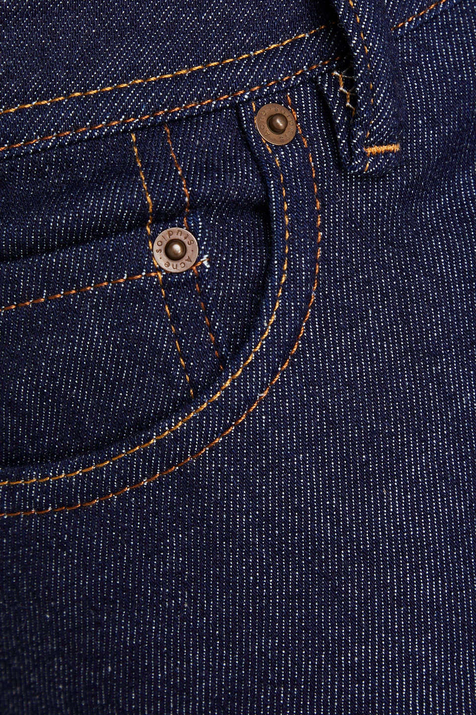 ACNE STUDIOS CROPPED HIGH-RISE SKINNY JEANS