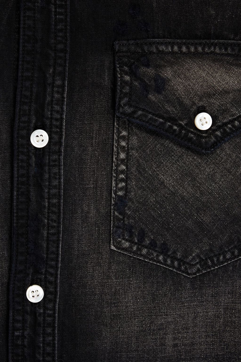 AMIRI Faded denim jacket