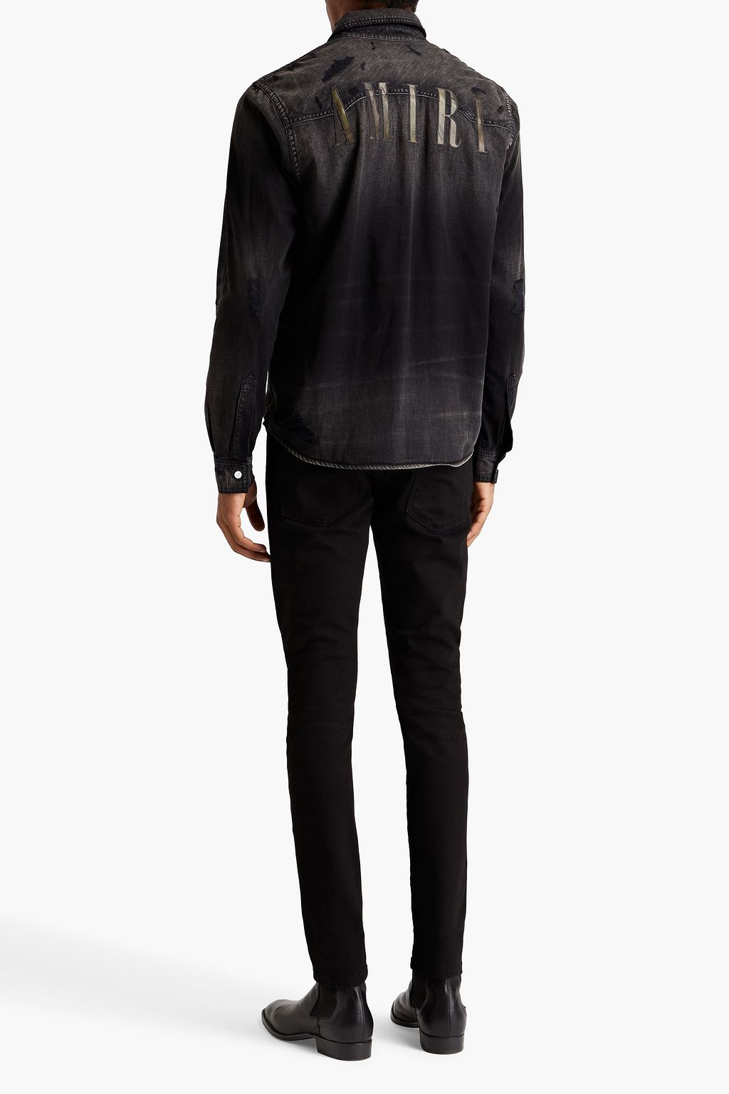 AMIRI Faded denim jacket
