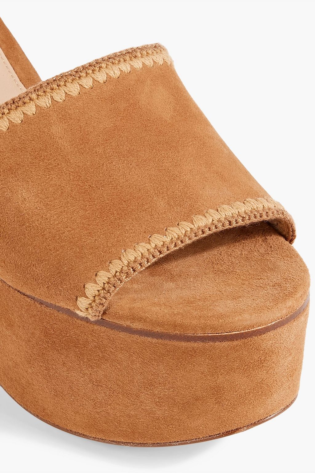 VERONICA BEARD Dessie suede platform mules