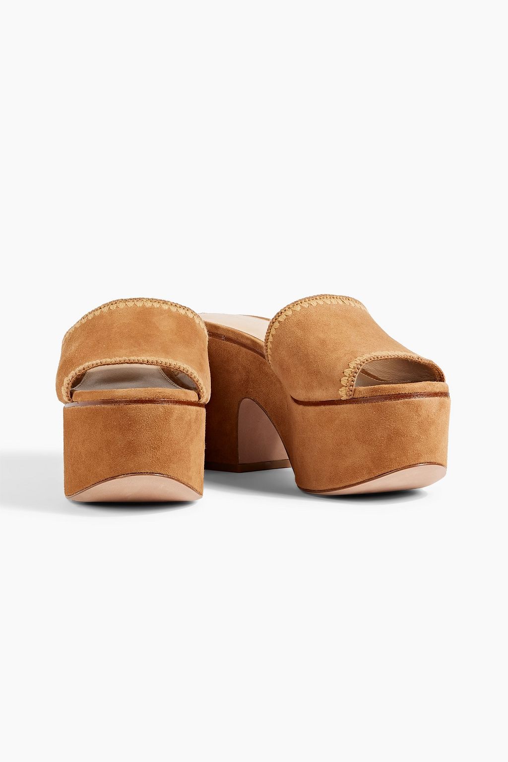 VERONICA BEARD Dessie suede platform mules