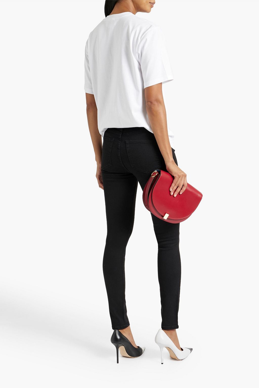 VICTORIA, VICTORIA BECKHAM Virgo printed cotton-jersey T-shirt
