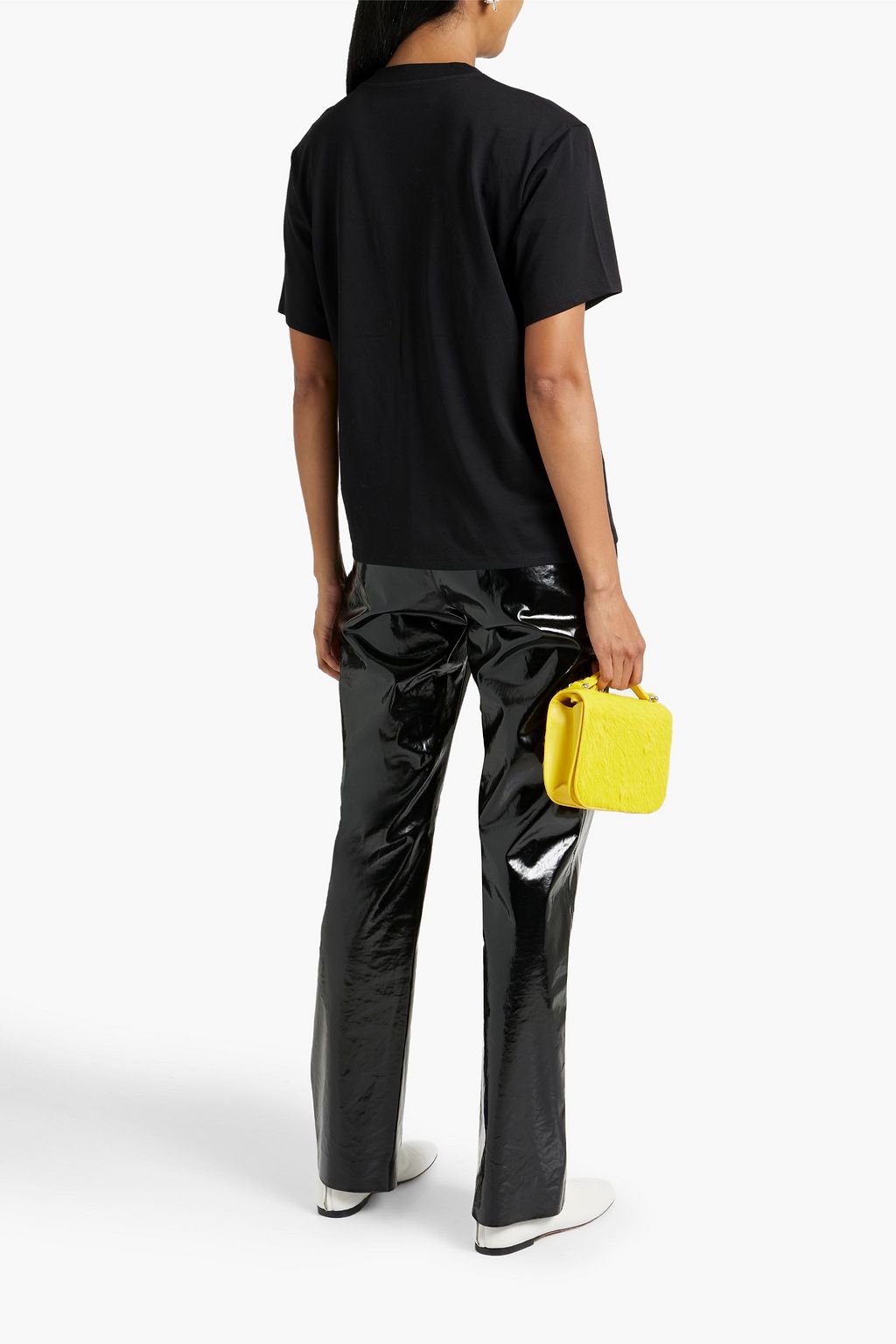 VICTORIA, VICTORIA BECKHAM Printed cotton-jersey T-shirt