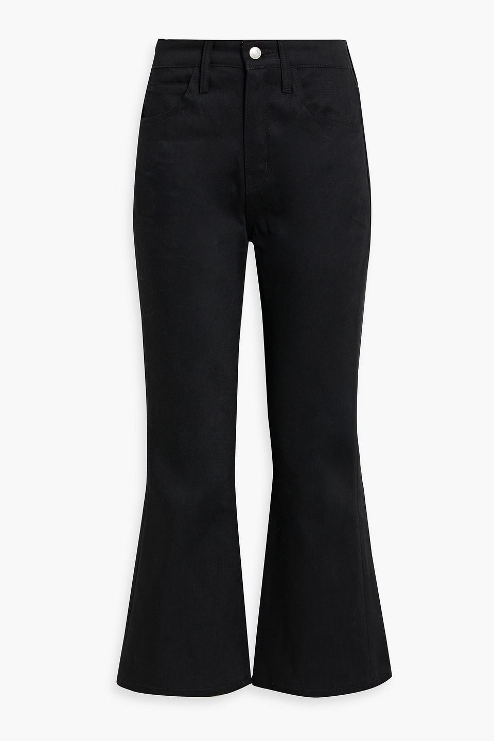 A.l.c Tate High-rise Kick-flare Jeans In Black