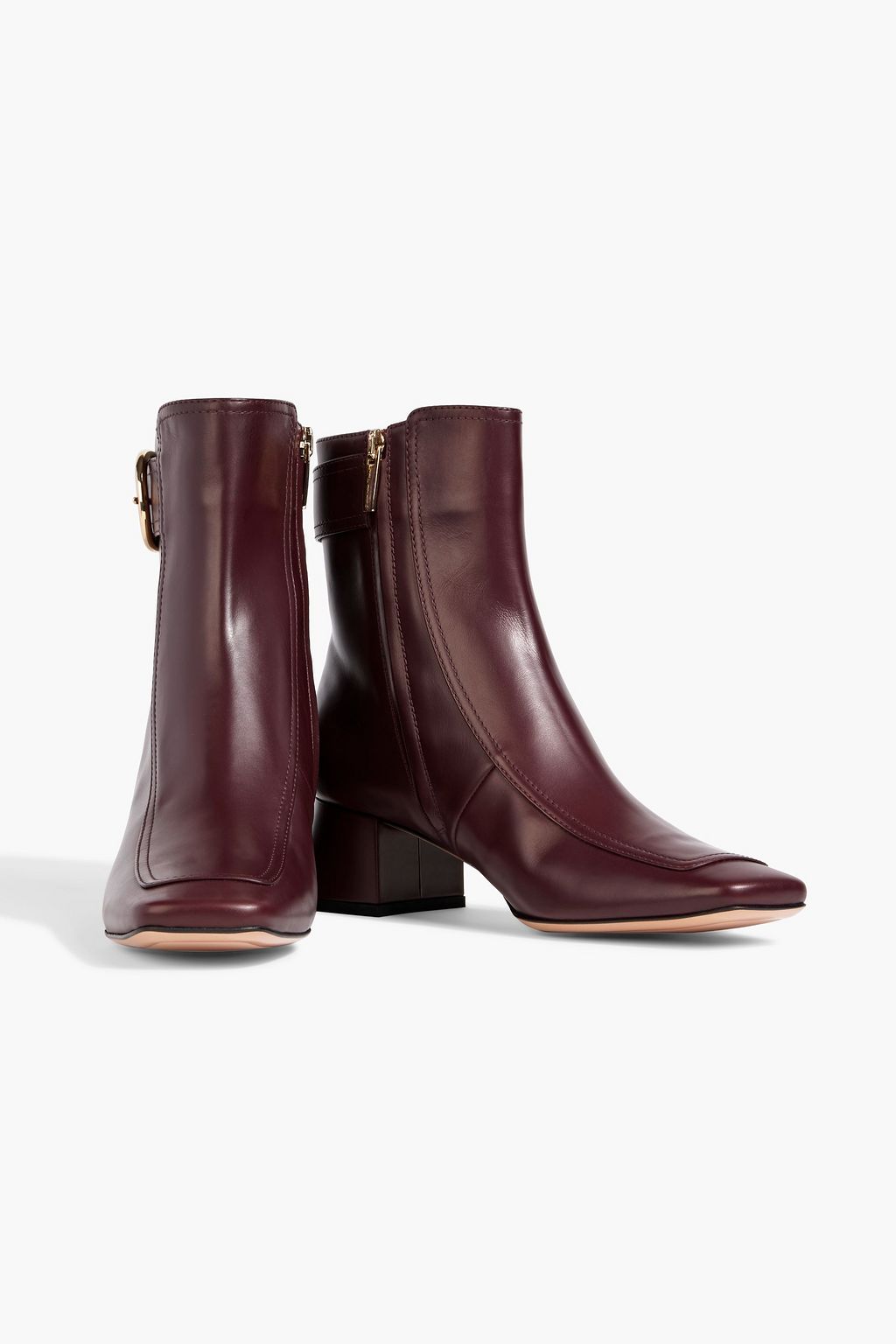 GIANVITO ROSSI Olsen 45 leather ankle boots
