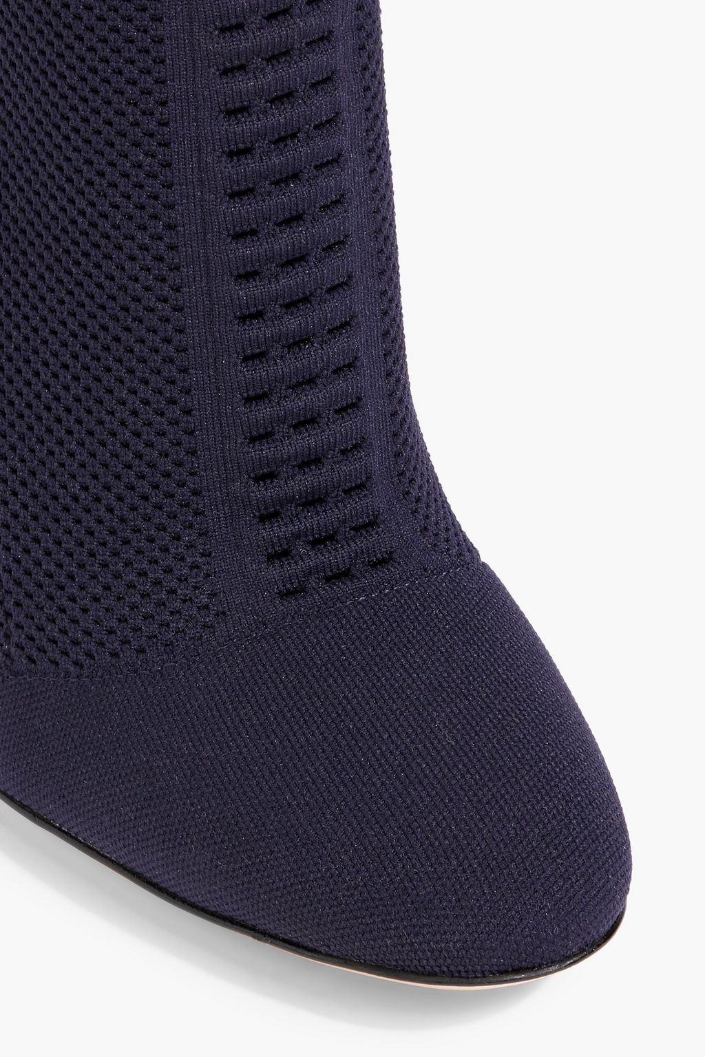 GIANVITO ROSSI Vires 105 stretch-knit sock boots